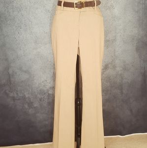 The Limited Tan Stretch Slacks Size 8